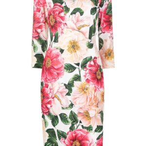 Dolce & Gabbana  floral print midi dress