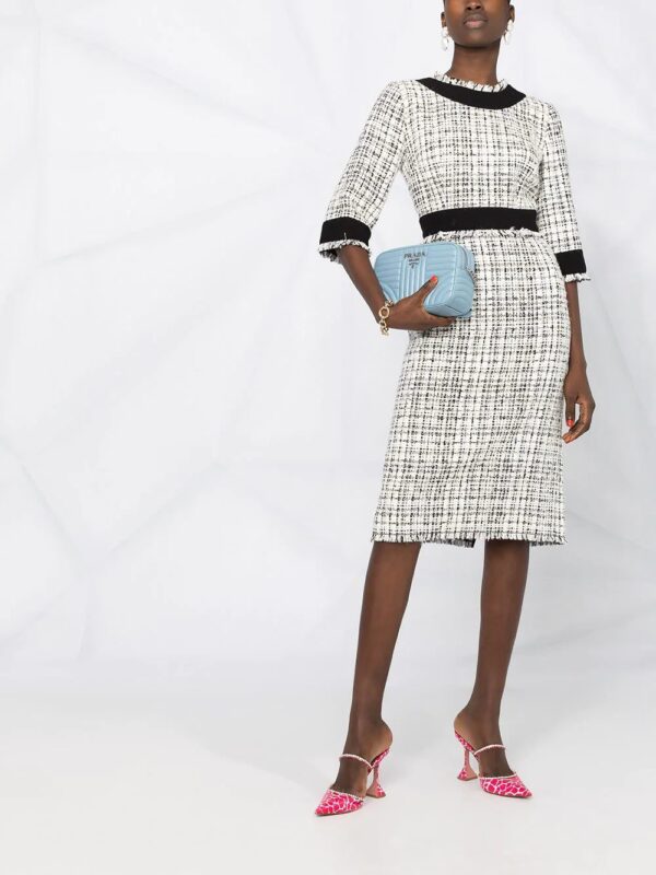 Dolce & Gabbana  tweed midi dress - Image 2