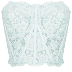 Dolce & Gabbana  strapless lace boned bodice