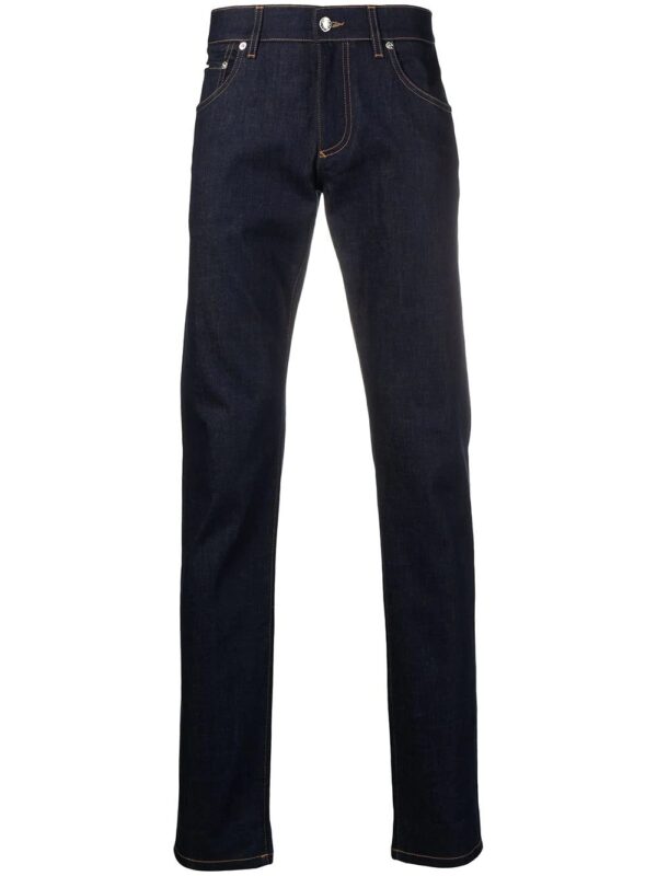 Dolce & gabbana  debossed logo jeans
