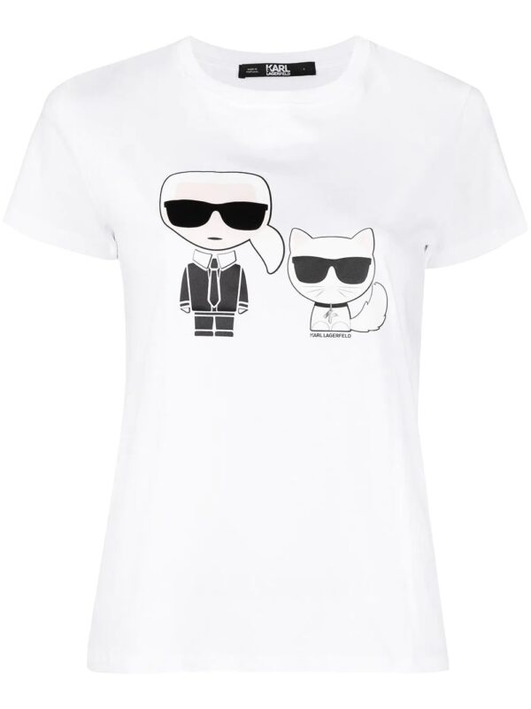 Karl Lagerfeld  Karl Lagerfeld print T-shirt