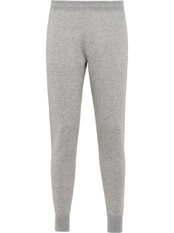 Prada  cashmere knitted track pants