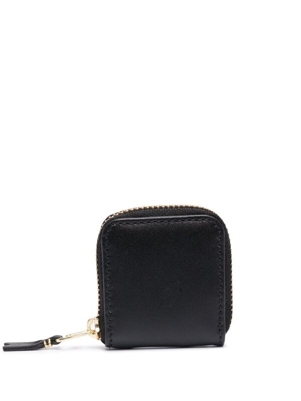 Comme Des Garçons Wallet  mini zip-around leather wallet