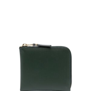 Comme Des Garçons Wallet  small zip-around leather wallet