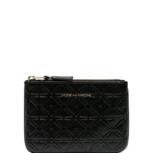 Comme Des Garçons Wallet  geometric-debossed wallet