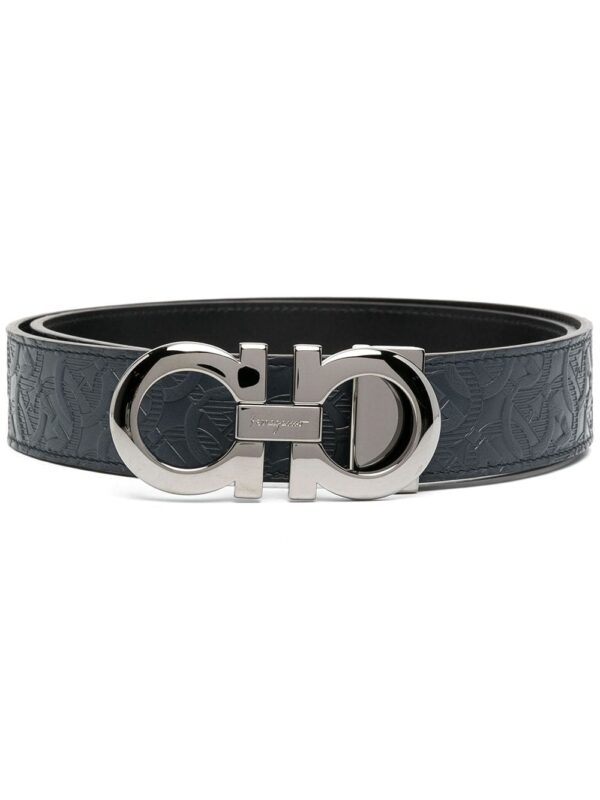 Louis Vuitton reversible Gancini buckle belt