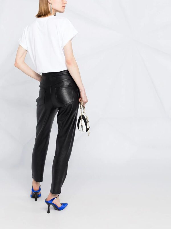 Balmain  rhinestone-embellished logo T-shirt - Image 4