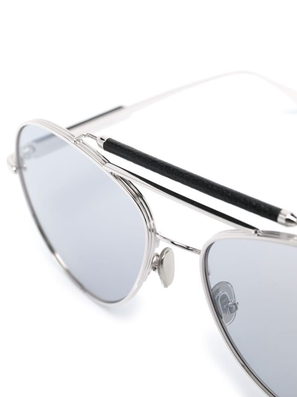 TOM FORD Eyewear double-bridge pilot-frame sunglasses - Image 3