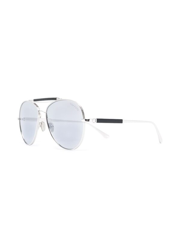 TOM FORD Eyewear double-bridge pilot-frame sunglasses - Image 2