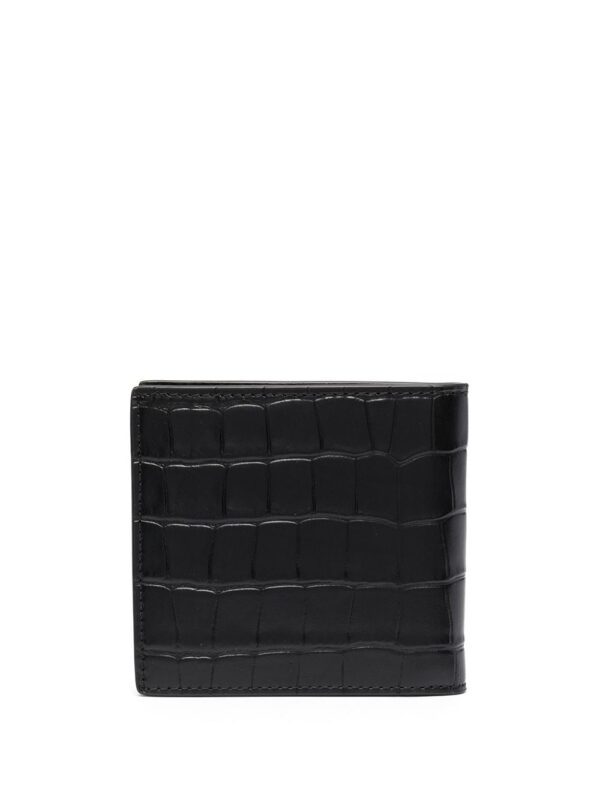 Alexander McQueen croco-effect skull cardholder - Image 2