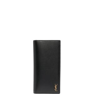 Saint Laurent  logo plaque wallet