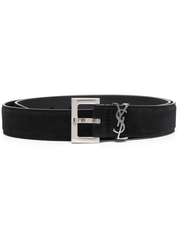 Louis Vuitton buckled leather belt