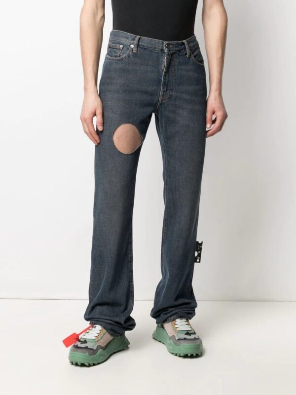 Off-White  Hands-Off distressed jeans - Image 3