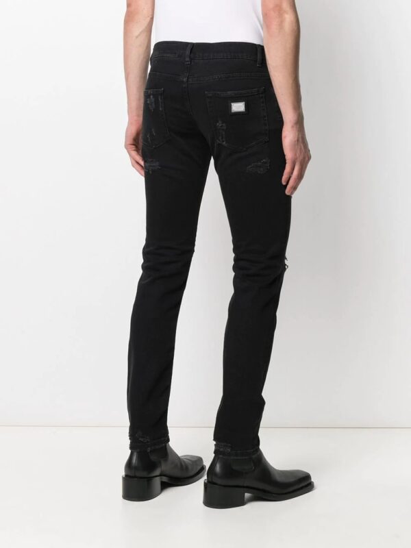 Dolce & Gabbana  distressed skinny jeans - Image 4
