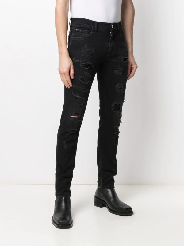 Dolce & Gabbana  distressed skinny jeans - Image 3