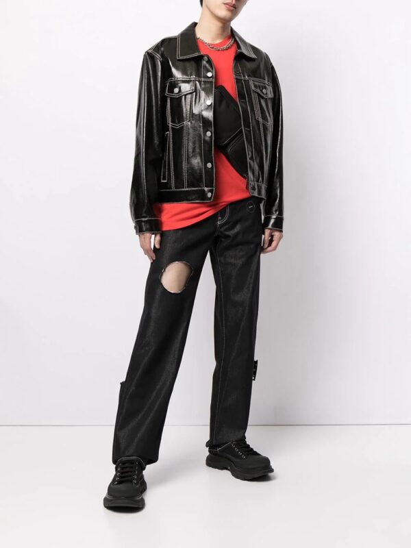 Off-White  cut-out detail denim jeans - Image 2