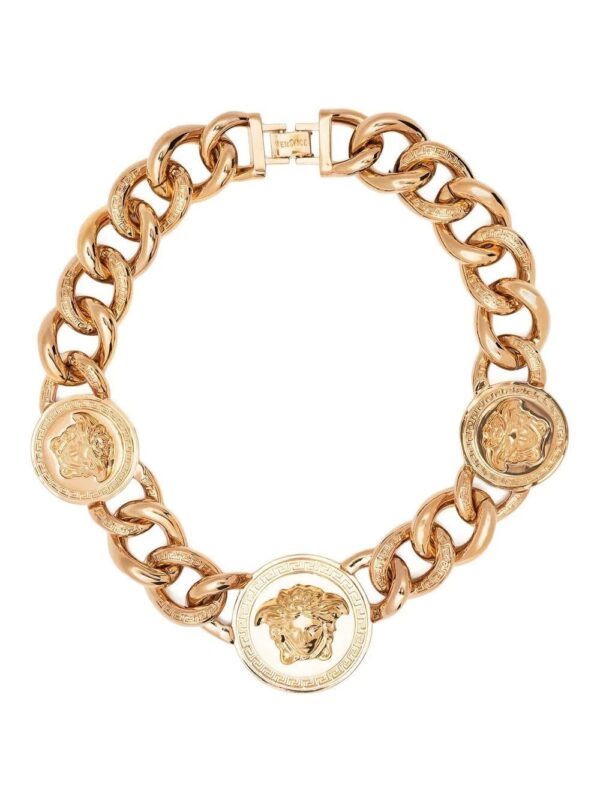 Versace  Medusa chain necklace