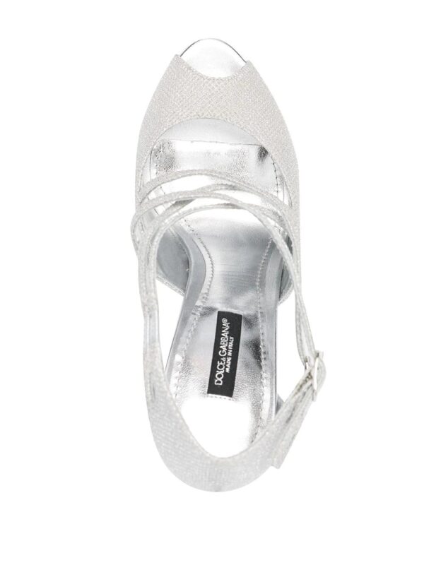 Dolce & Gabbana  crossover strappy sandals - Image 4