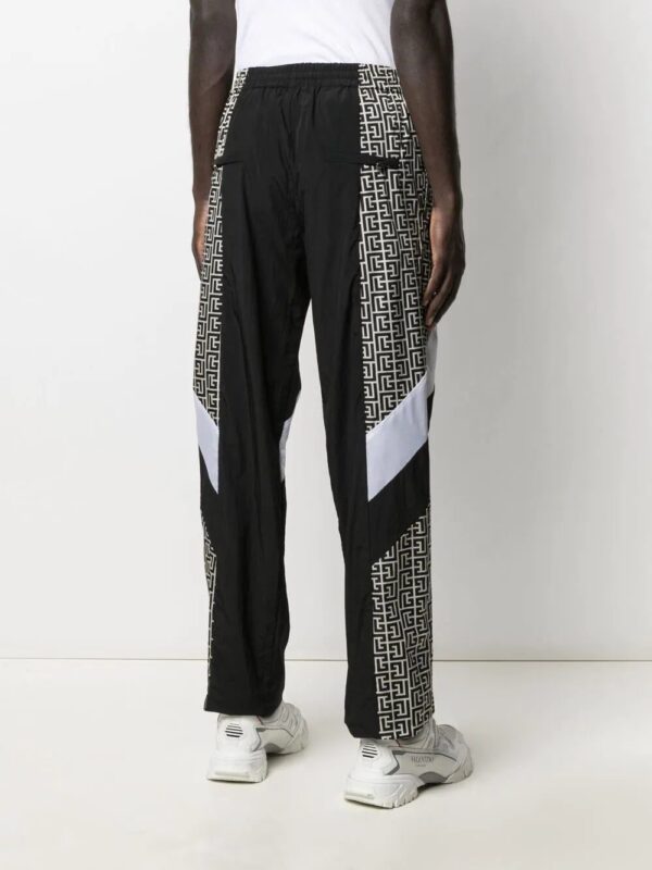 Balmain  Multicuts monogram track pants - Image 4