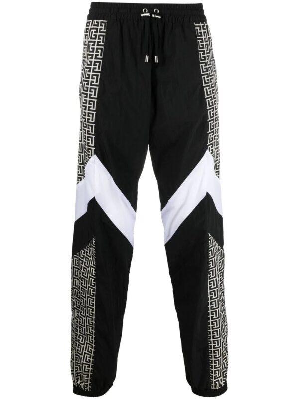 Balmain  Multicuts monogram track pants