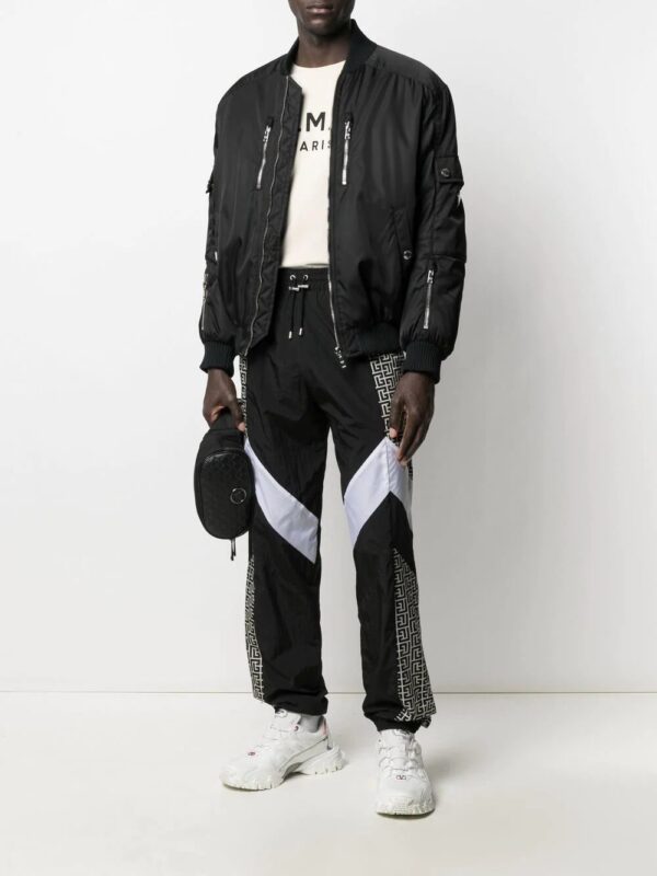 Balmain  Multicuts monogram track pants - Image 2