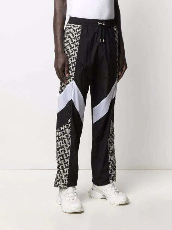 Balmain  Multicuts monogram track pants - Image 3