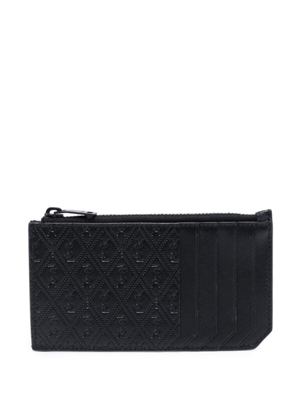 Saint Laurent monogram zipped card case - Image 2