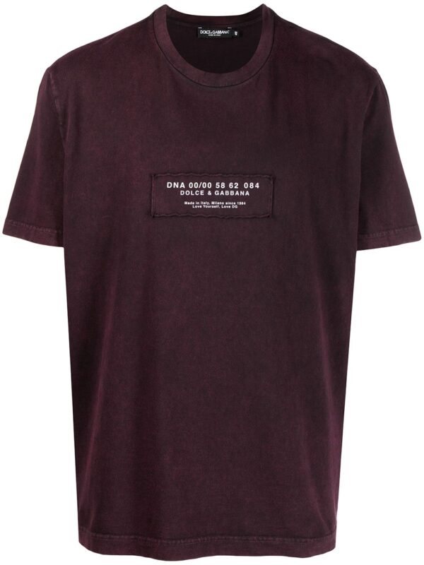 Dolce & Gabbana  logo patch short-sleeve T-shirt