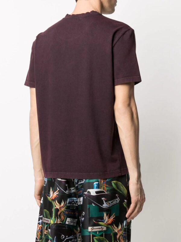 Dolce & Gabbana  logo patch short-sleeve T-shirt - Image 4