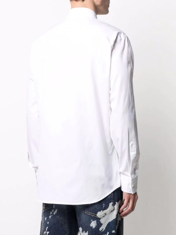 Dsquared2  embroidered-logo detail shirt - Image 3