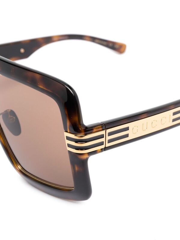 Gucci Eyewear oversize-frame tinted sunglasses - Image 3