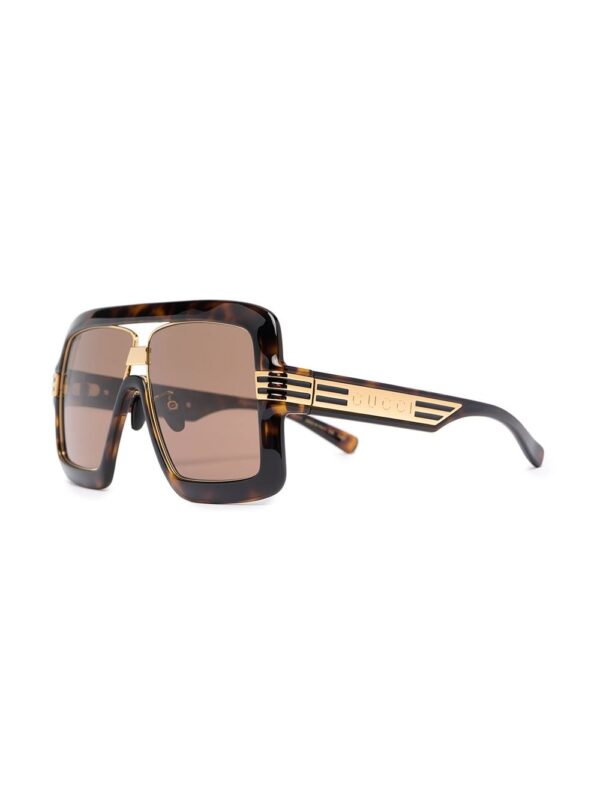 Gucci Eyewear oversize-frame tinted sunglasses - Image 2