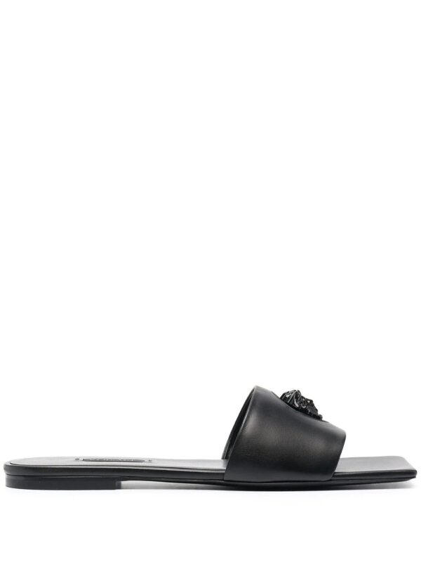 Versace  Medusa motif logo slides