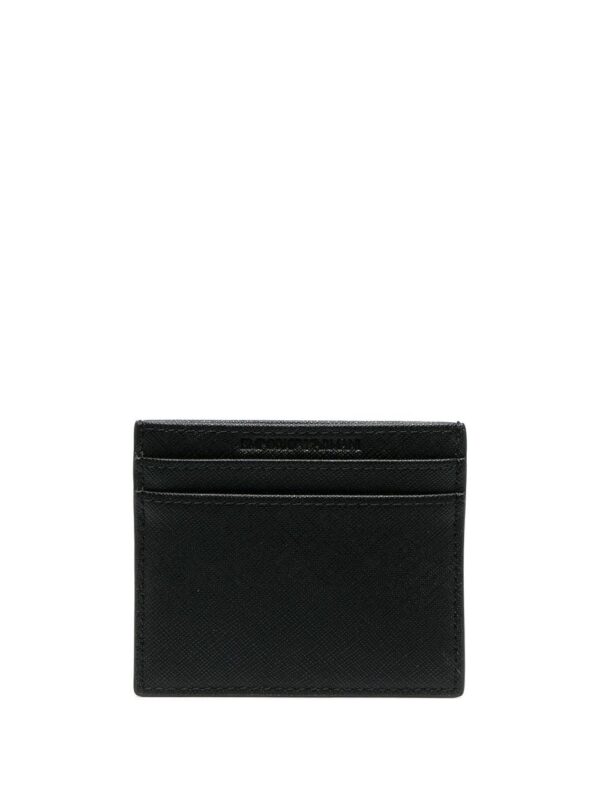 Emporio Armani logo-print cardholder - Image 2