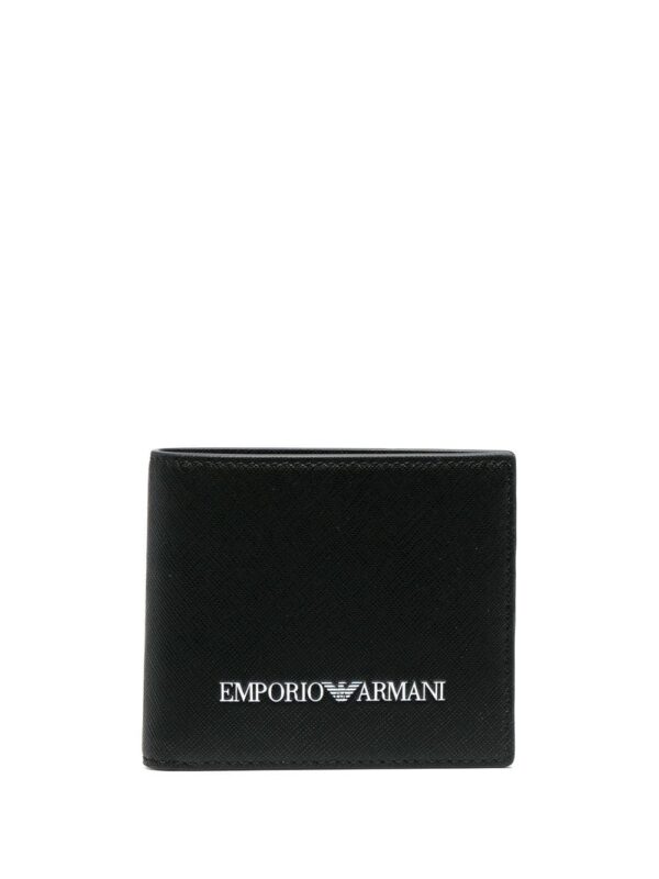 Emporio Armani  logo-print billfold wallet