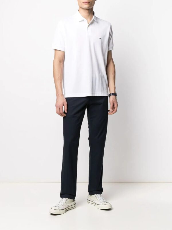 Tommy Hilfiger  logo-patch polo shirt - Image 2