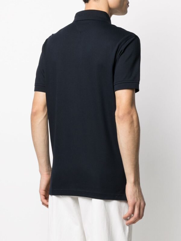 Tommy Hilfiger logo-patch polon shirt - Image 4