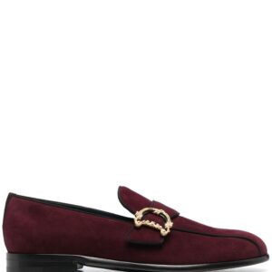 Dolce & Gabbana  baroque logo-plaque loafers