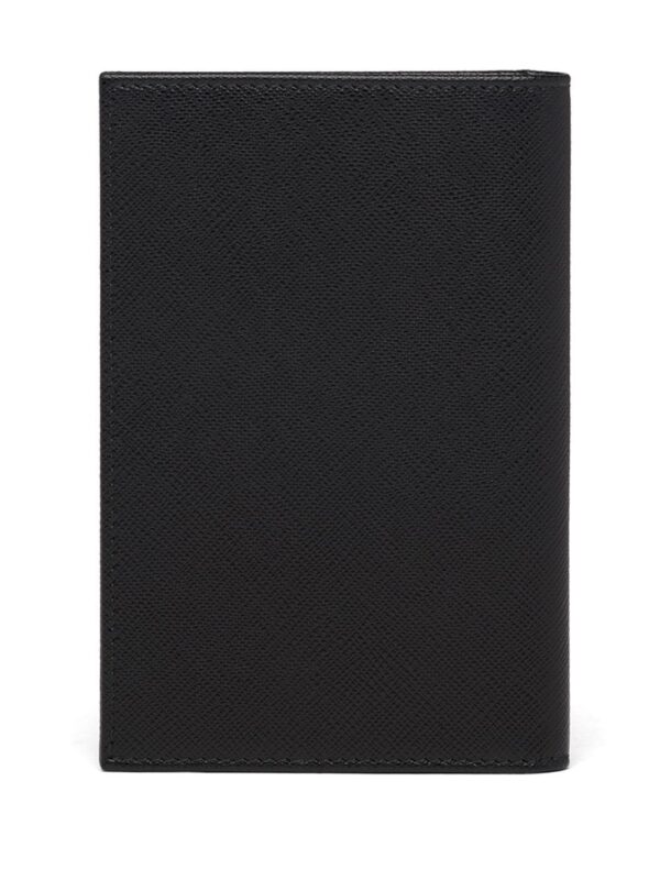 Prada  Saffiano triangle logo passport cover - Image 2