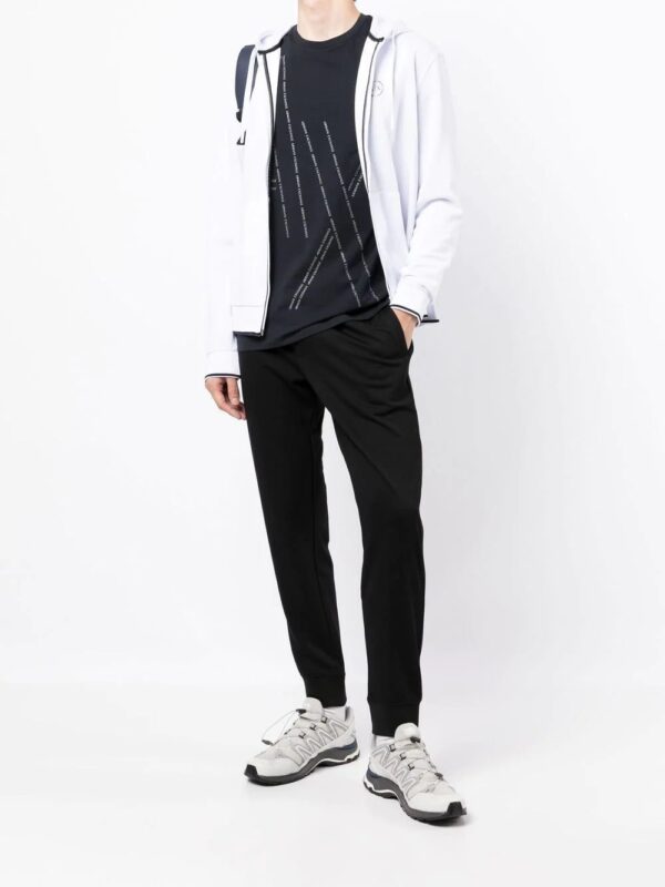 Armani Exchange  logo-print track pants - Image 2