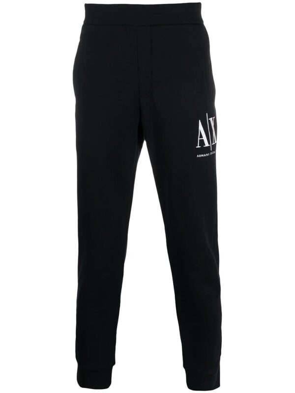 Armani Exchange  logo-embroidered track pants