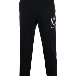 Armani Exchange  logo-embroidered track pants