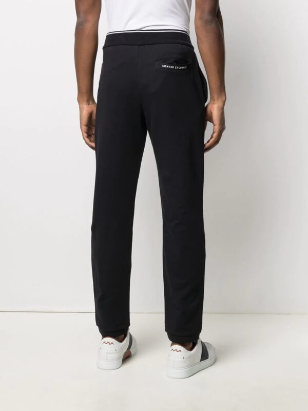Armani Exchange  logo-print track pants - Image 4