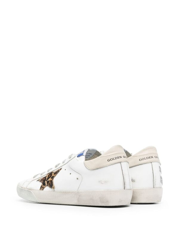 Golden Goose Super-Star flag-motif low-top sneakers - Image 3