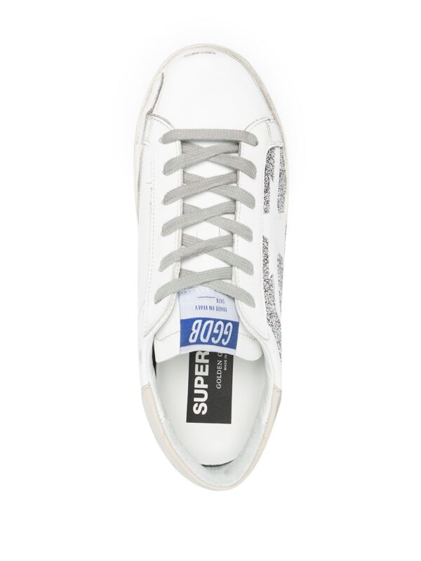 Golden Goose Super-Star flag-motif low-top sneakers - Image 4
