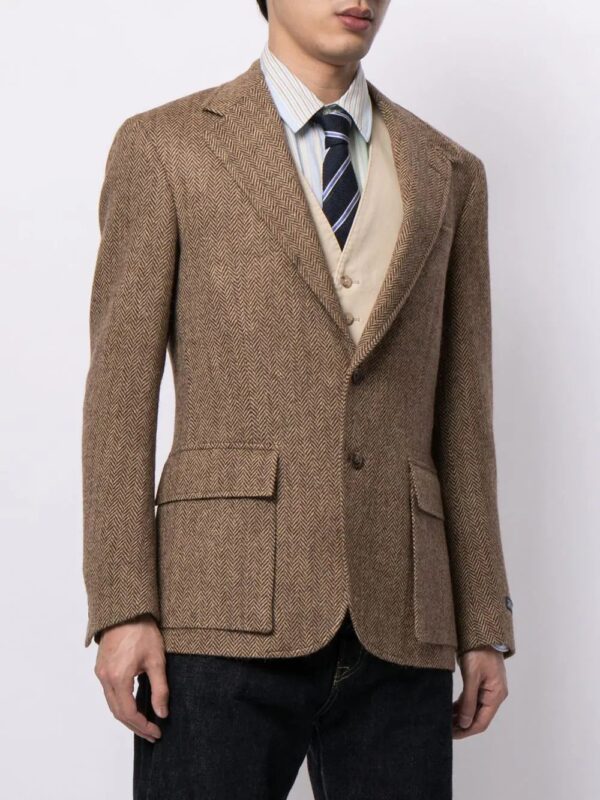 Polo Ralph Lauren  herringbone-pattern sport coat - Image 3