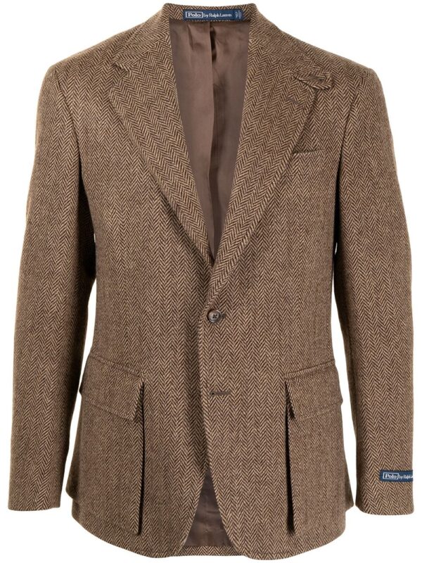 Polo Ralph Lauren  herringbone-pattern sport coat