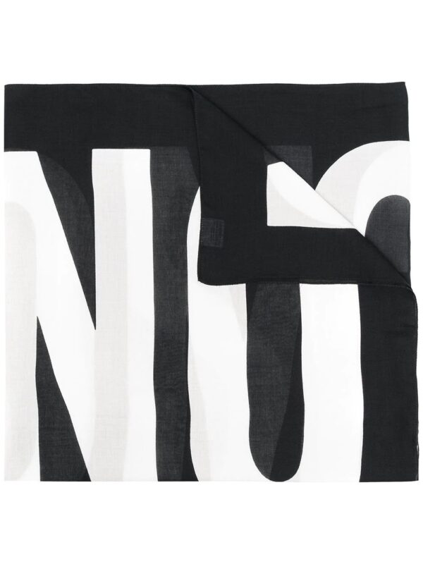 Moschino  logo-print scarf