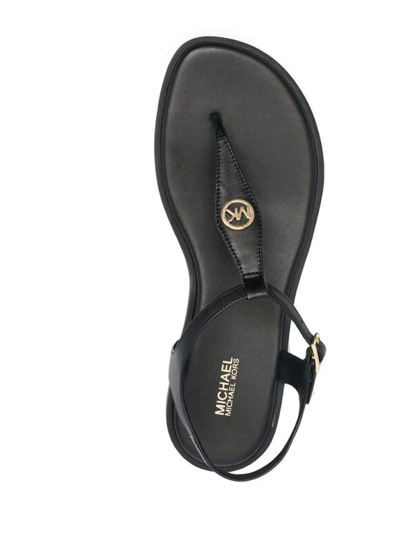 Michael Michael Kors  logo plaque T-bar sandals - Image 4