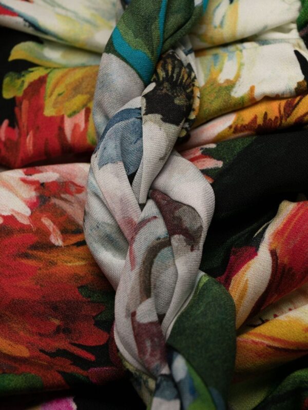 Dolce & Gabbana patchwork fitted mini dress - Image 8